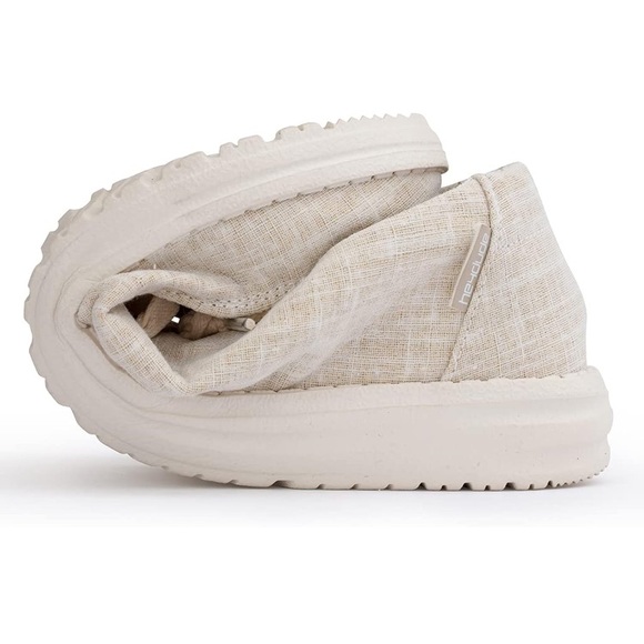 NIB - Hey Dude Girls Size 2 - Sparkling Gold - Picture 2 of 6